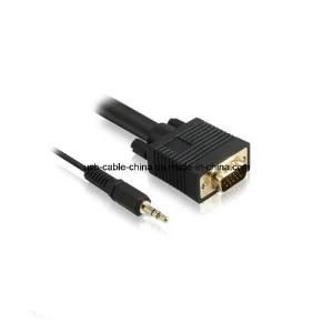 VGA HD 15m/M with 3.5mm Stereo Audio Cable