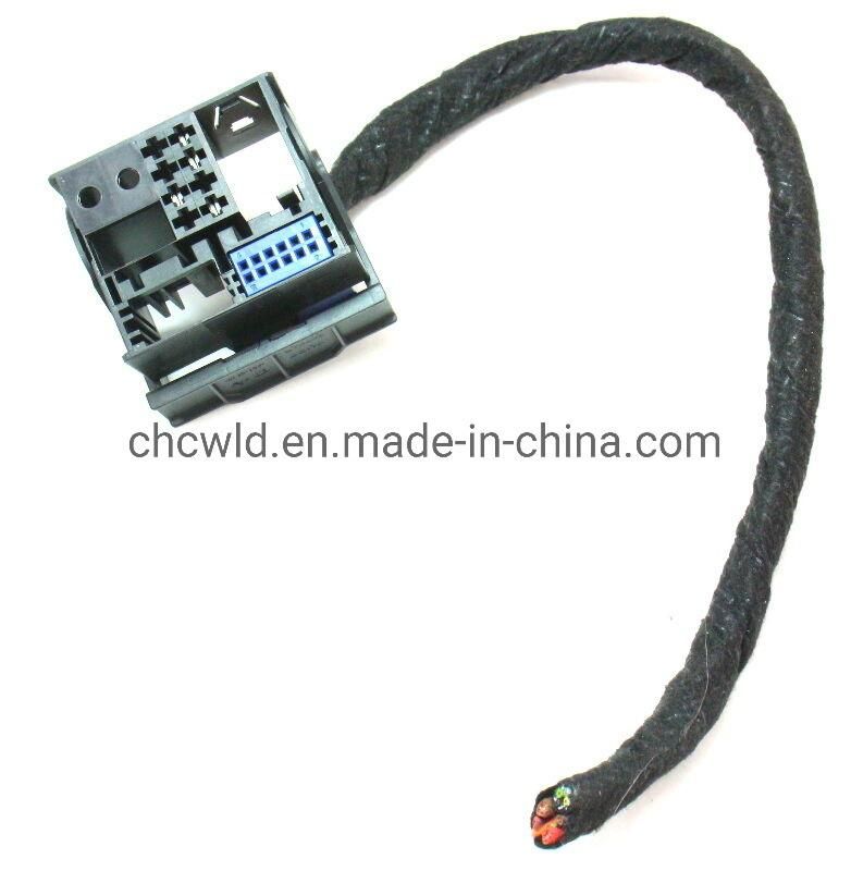 Radio Head Unit Wiring Harness Pigtail Plug 09 for Audi A4 B8 Genuine - 3b7 035 444