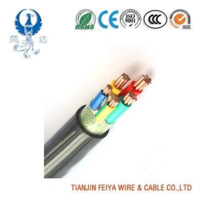 4 Cores 4X240mm2 4X35mm2 Sm/RM Copper Conductor PVC Insulated PVC Jacket Underground Electrical Power Cables Electric Wire Cable