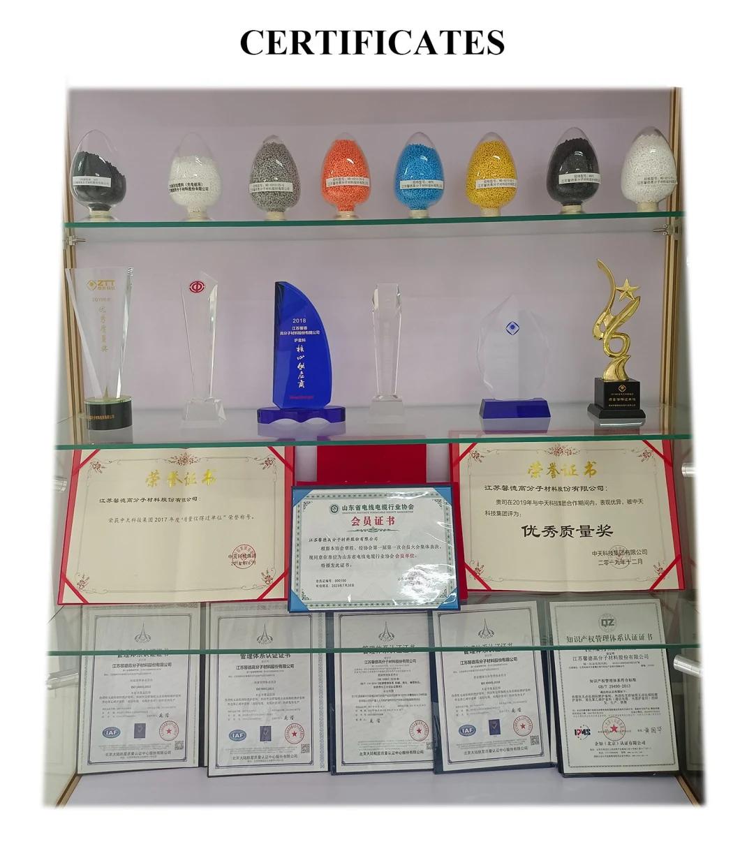 Electric Cable Jacket Sheath PE LSZH Polymer Polyolefin Granules