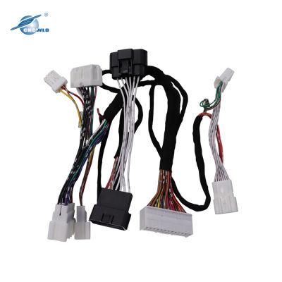 Automobile Window Lifter Button Start Customized Wiring Harness