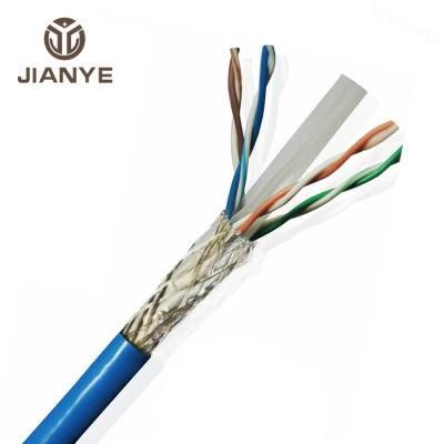 305m/Box UTP FTP Cat5e CAT6 Copper Clad Aluminum Bare Copper 4 Pair Cat 6 Ethernet Cable