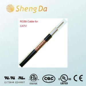 Rg59 Standard Bc Fpe Cable Black for CATV and CCTV
