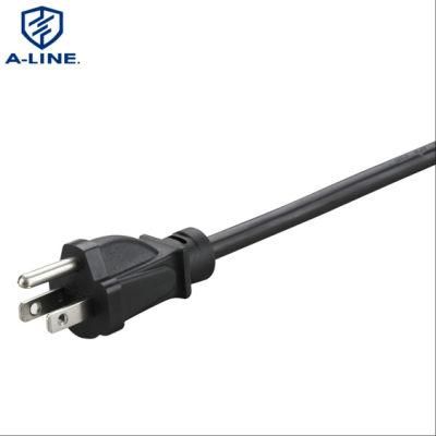 Factory Price Us 5-15p 125V Extension AC Power Cord