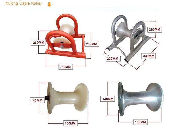 Nylon Wheel/Cable Pulling Roller Cable Pulley Cable Roller