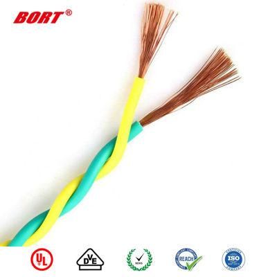 24AWG Stranded Bare Copper Electric Cable with Rated Voltage 150V for Lighting Equipment