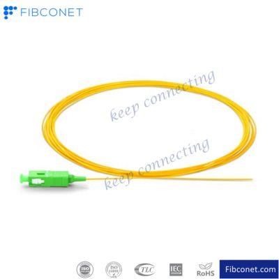 Manufacturer Single Mode Simplex Sc/APC 0.9mm Fiber Optic Pigtail