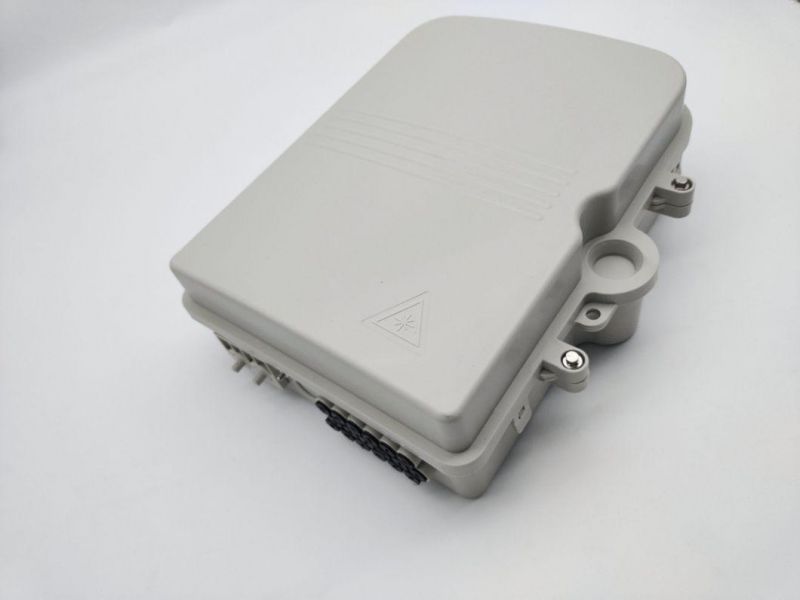 FTTH Optic Terminal Box Fiber 1/2in 16 18 Cores Outdoor/Indoor Wall Dostribution Junction Box with ABS/PP Plastic Material