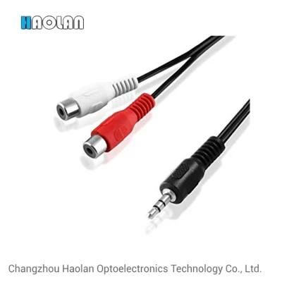 RCA Cable 3.5 Stereo Male to 2 RCA Female Cable