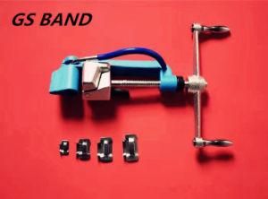 Standard Blue Stainless Steel Manual Band Tool in