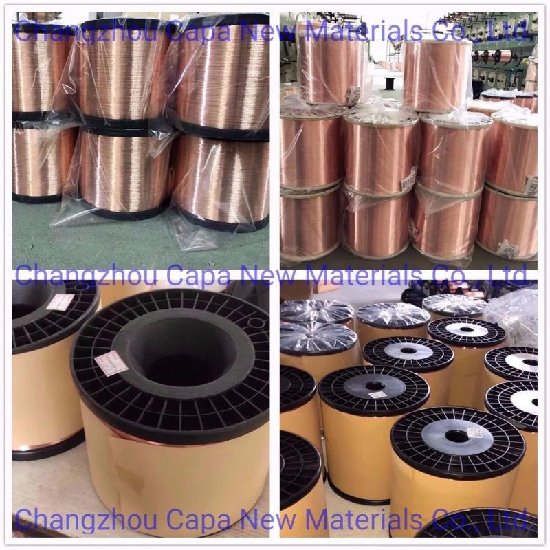 China High Quality Copper Clad Aluminum Wire for Car and Locomotives Cable Inner Conductor