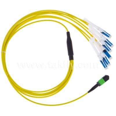 Fiber Optic Cable MPO-CS Sm mm Om3 Om4 Fiber Patch Cord