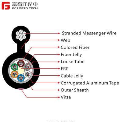 Gyftc8s Aerial Fiber Optic Light Armored Cable Made in China OEM Huawei Supplier
