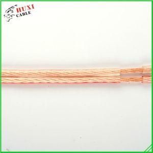 Flexible Transparent PVC, Two Core Multicore, 1.5mm2 Speaker Cable