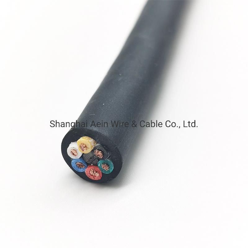 Rubber Cable Nshxafo-358 Halogen-Free Short Circuit-Proof Cable 1.8/3kv