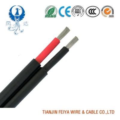TUV 2pfg/1169 PV1-F Tinned Copper Wire DC1000 for Photovoltaic Power Station Twin Core Solar PV Cable