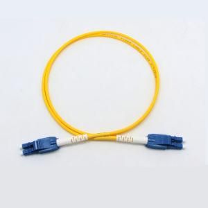 Factory Price Dulplex Optical Fiber Patch Cord Single Mode Fiber Jumper G652D PVC LSZH LC Upc