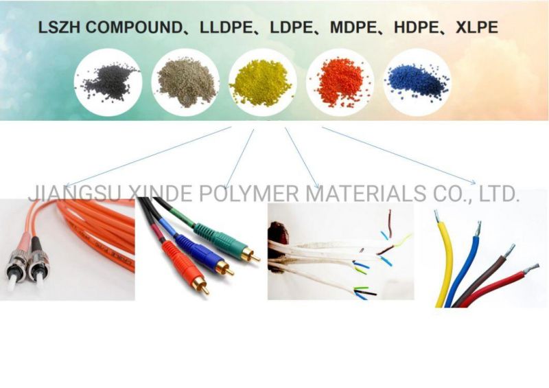CPR Standard Lsoh Ls0h Lsfh Sheath Material for Optical Fiber Cable