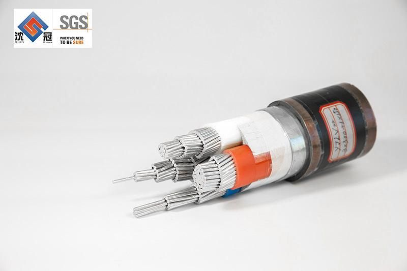 Shenguan Wire Cable Low Voltage Cable 3.5 Core 3X120+1X70 Aluminum Underground Power Cable