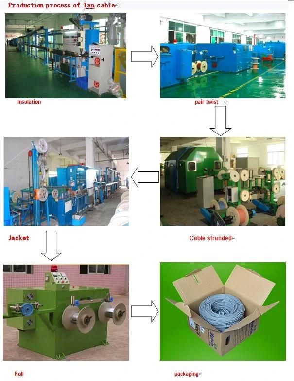 UTP CAT6 LAN Cable Cmr Cable Belden Cable
