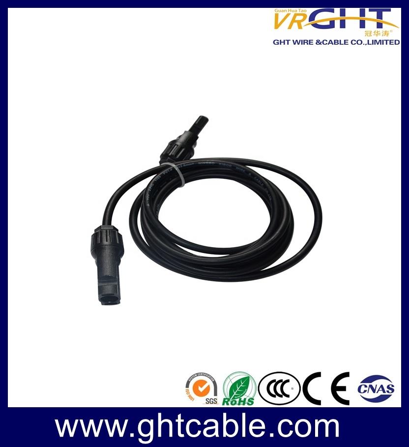 Tinned Copper 4mm2 4 Solar Cable for Solar System PV Cable with Male and Female C4 Connector