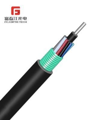 12 Core Manufacturer Single Mode Armored Fiber Optic Cable GYTS