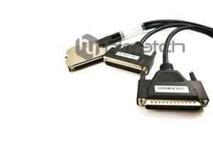 Mdr 68pin to 2X dB 37pin SCSI Data Cable