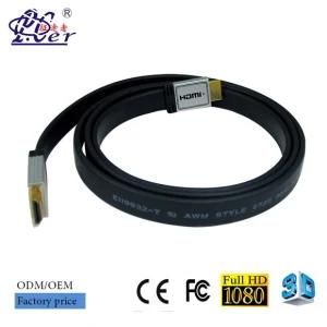1080P Support 3D Male to Male Flat HDMI Cable From China