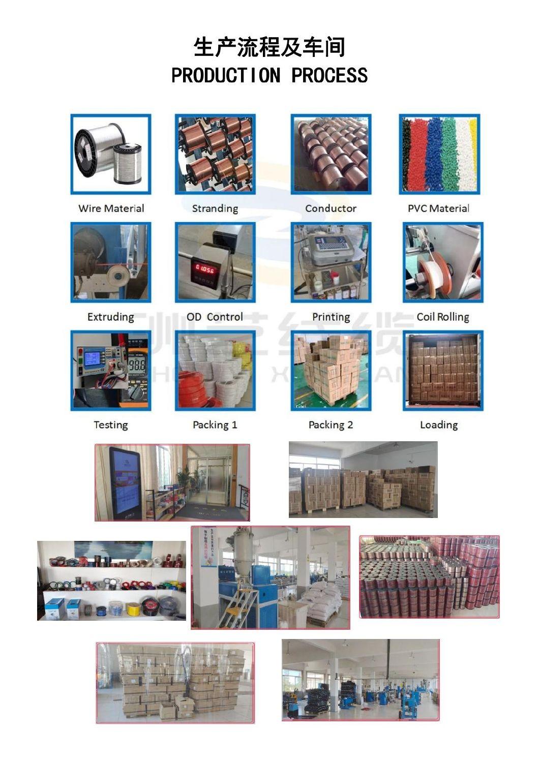 PVC Insulated Parallel Flexible Wire Electrical Wire Cable