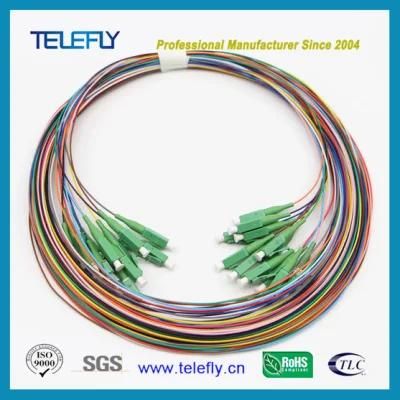 12 Color 0.9mm Sc/APC Fibre Optic Patch Cord