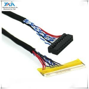 Xi Ang Ju an Manufacturer Supply Custom Lvds Cable LCD Monitor Cable Lvds Connector Cable Assembly
