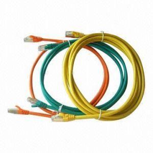 UTP/FTP Cat5e Patch Cord with Rj-45, OEM Services Available