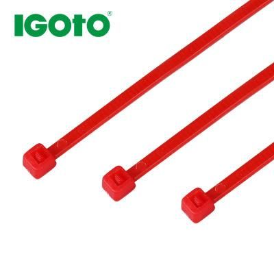 Plastic Self Locking Releasable Nylon Cable Tie in Cable Clips