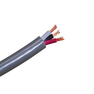 PVC Cable 3cores 1.0mm 1.5mm 2.5mm Flexible Multi Conductor Electrical Cable