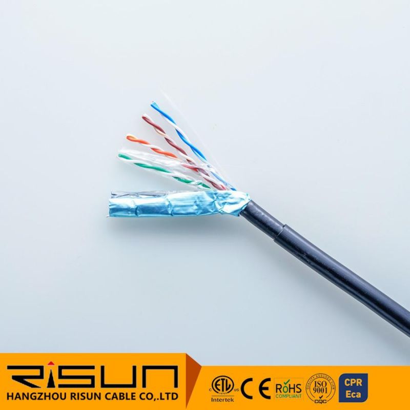 24AWG LAN Cable FTP Cat5e Double Jacket