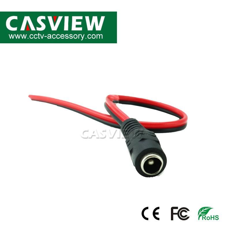 DC Power Female Cable 12V Monitoring Adapter Cord 5.5*2.1mm for CCTV Socket Jack Male Plug LED Power Security Camera Cable