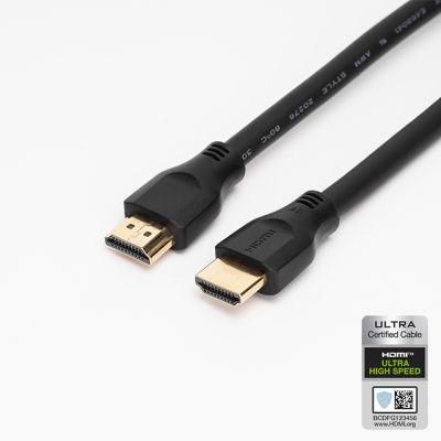 8K 4K HDCP 2.2 HDR eARC 48Gbps braided sleeve HDMI Cable