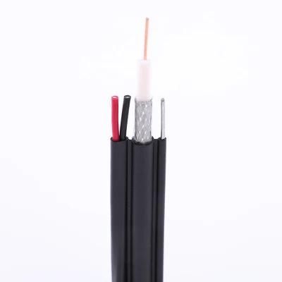 Coaxial Cable Rg59/RG6 with Power Cable CCTV/CATV Camera Monitor System Communication Cable