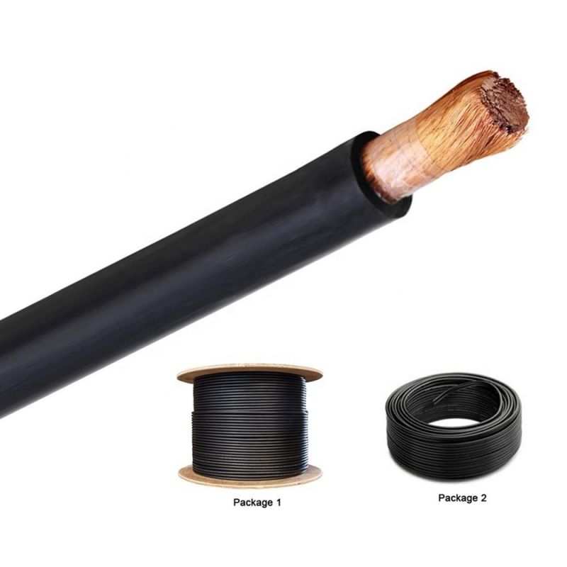 16-95mm² Copper Conductor PVC/Rubber Electric Sheathed Welding Cable