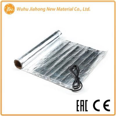 Home Underfloor Aluminum Foil Mat Floor Heating System Under Woods and Carpet