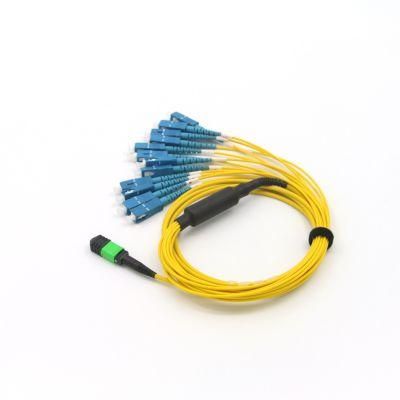 MPO (F) - Sc OS2 12 Core Optical Fibre Fanouts Assemblies