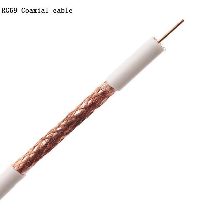 Double Wire Rg59 Coaxial Cable/