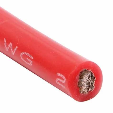 Silicone Rubber Power Cable Fire Poof Used in Microwave Single Insulated Fire Proof Cable
