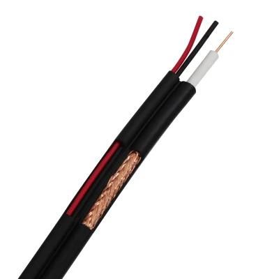 Rosh PVC Jacket Air/Ship Rg59 Coaxial Cable with Power of Factory Price