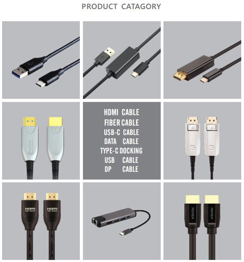 Optical Fiber Cable, DVI Cable, Speaker Cable, Mobile Phone Cable, Data Cable, VGA Cable, Monitor Cable, iPod Cable, Game Player Cable, AV Cable, HDMI Line Wire