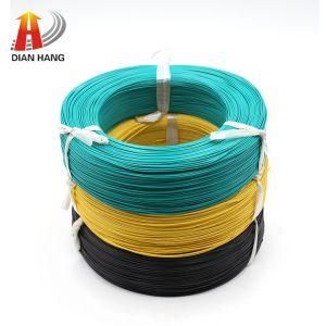 UL1569 Rainbow Color PVC Flat Ribbon Cable with Copper Wire 300V 105 Deg Electronic Wire Power Control PVC Wire Control Cable