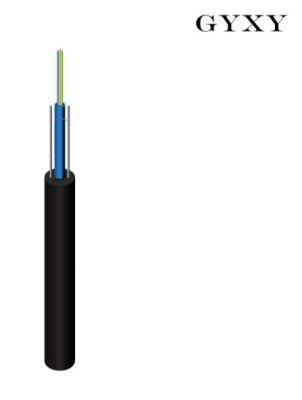 Central Loose Tube Glass Armid Yarn PE Sheath Non-Armored Fiber Optic Cable (GYXY) 2 4 6 8 10 12 Core