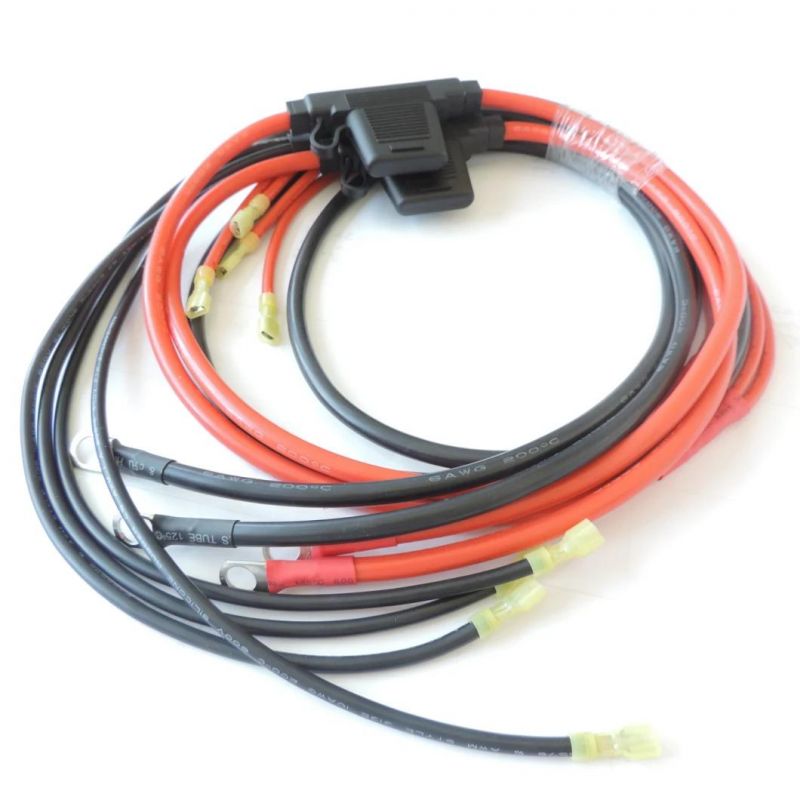 Custom Cable Wire Harness with Connector for Motorcycle Light