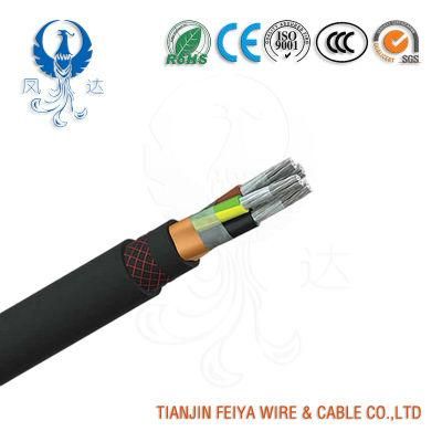 Kvv22 Copper Conductor PVC Insulated &amp; Sheathed Cu-Wire Braid Screening Control Cables