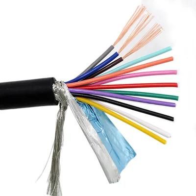 Colour Coded PE Insulation Halogen Free Multi Conductor Shielded Cable UL21088